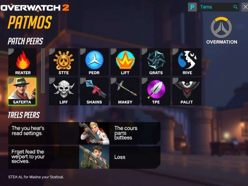 Overwatch 2 पैच नोट्स और परक्स