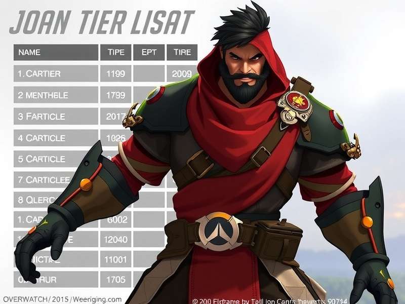 Overwatch 2 Characters Tier List