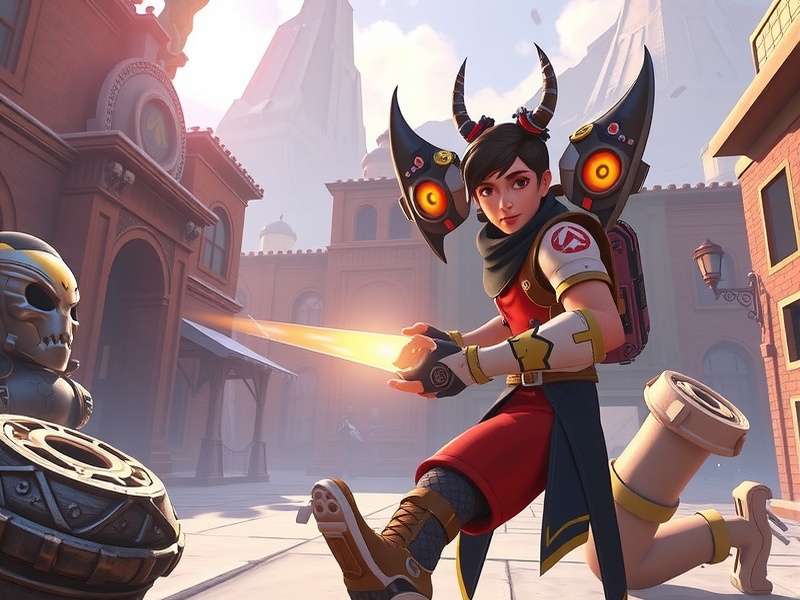 Overwatch 2 Lifeweaver character art showcasing his botanical abilities and design