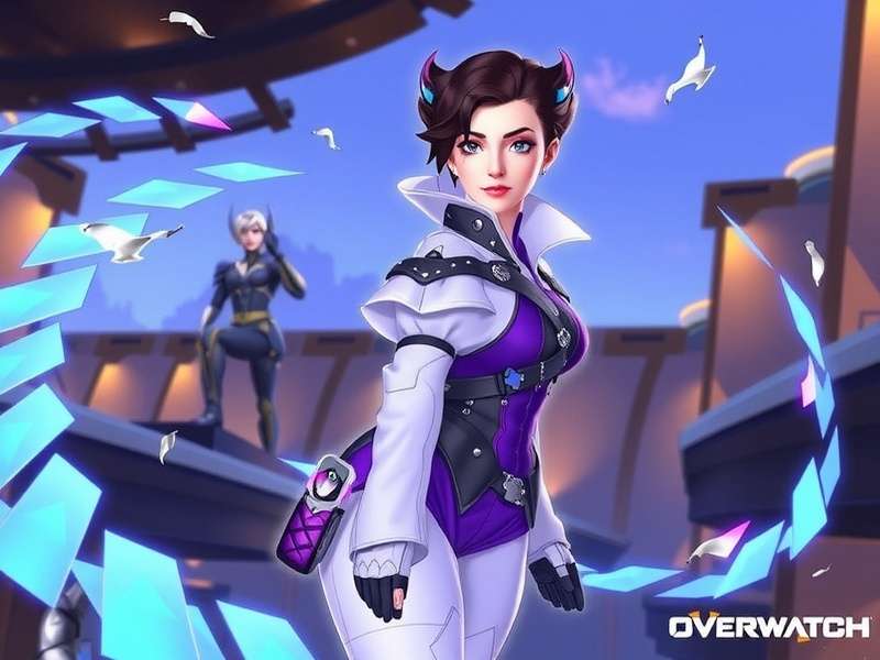 Moira Overwatch 2 gameplay showcasing her Biotic Grasp and Fade ability
