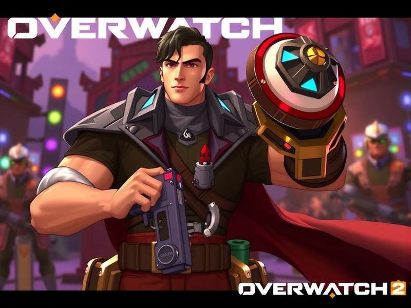 Overwatch 2 gameplay screenshot showing team fight