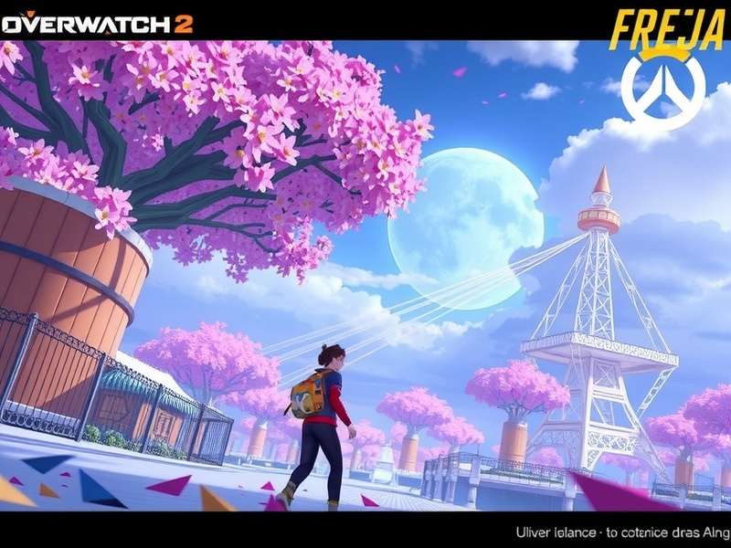 Overwatch 2 Freja character in action