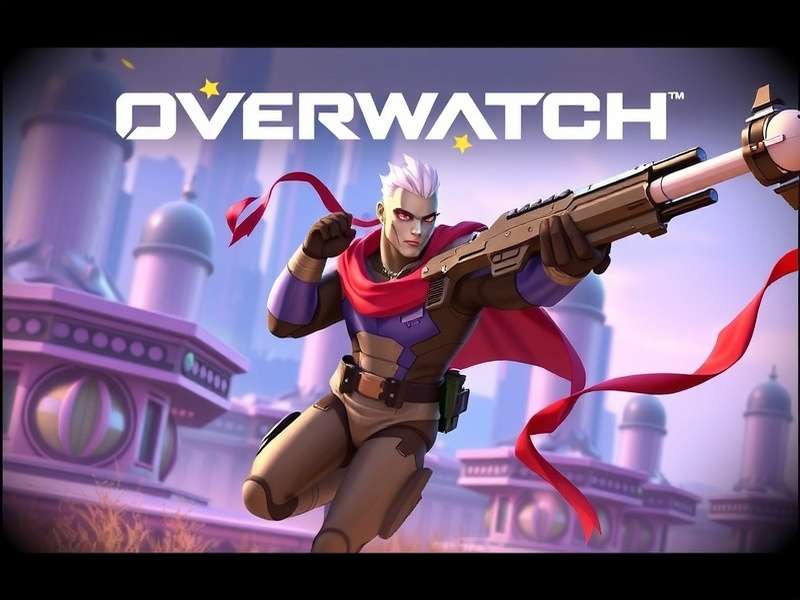 Overwatch 2 gaming setup with multiple monitors