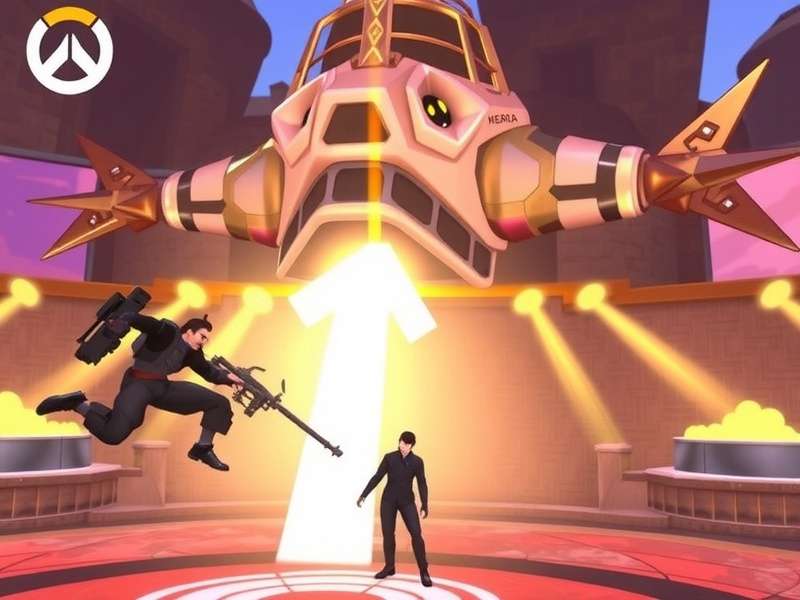 Overwatch 2 Team Fight in Ilios