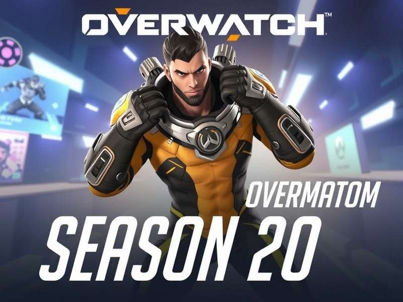 Overwatch 2 Season 20 teaser image showing new hero and map