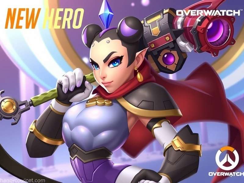 Concept art of a futuristic hero with glowing energy elements