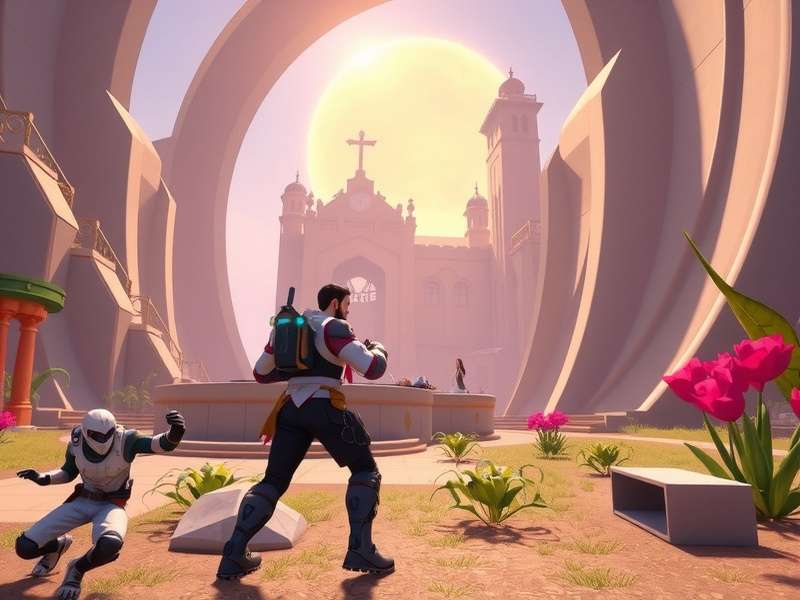 Overwatch 2 competitive gameplay with team coordination