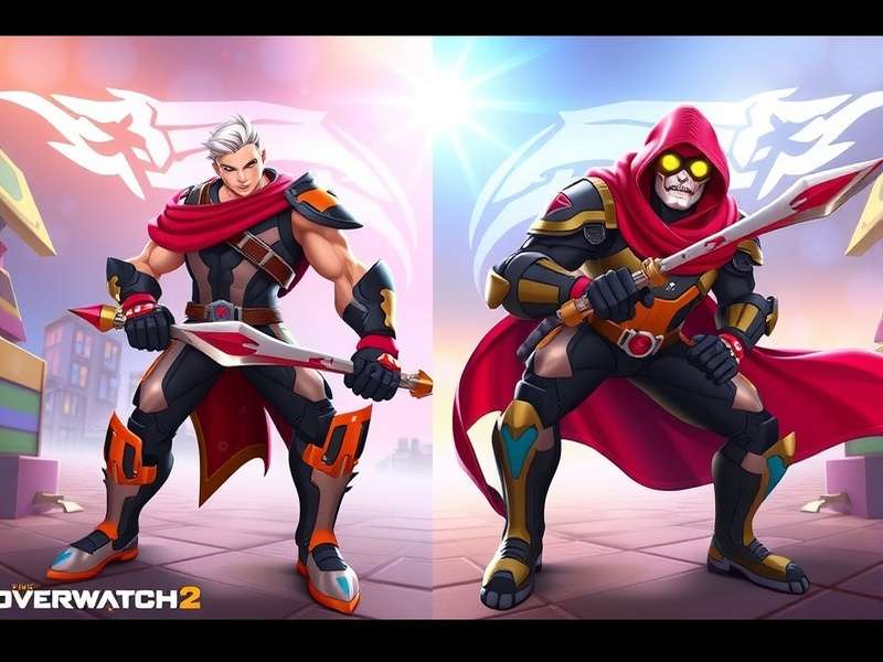 Overwatch 2 New Hero ability showcase and gameplay splash art
