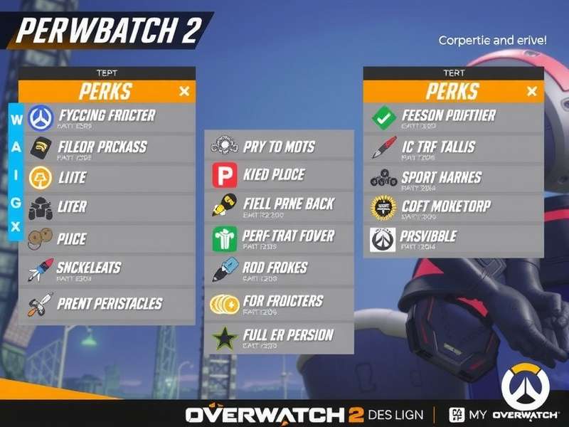 Overwatch 2 Perks complete guide for all heroes — Indian community edition