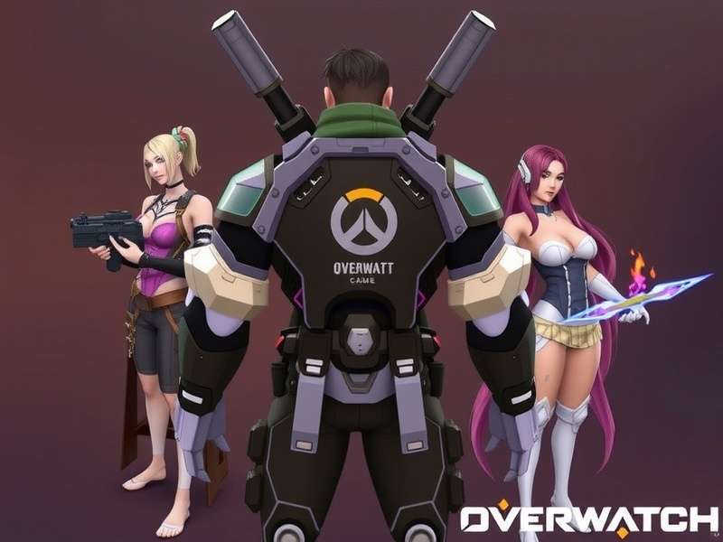 Overwatch 2 heroes team battle cinematic scene