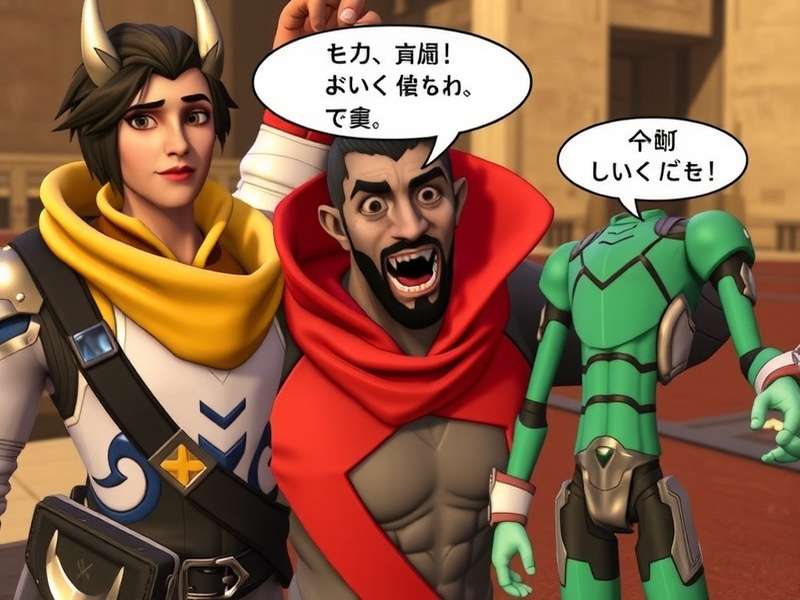 Overwatch 2 heroes from around the world showcasing their native languages and cultural heritage