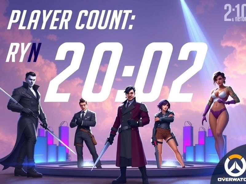 Overwatch 2 India player count live dashboard showing real-time concurrent players, peak hours, and server regions